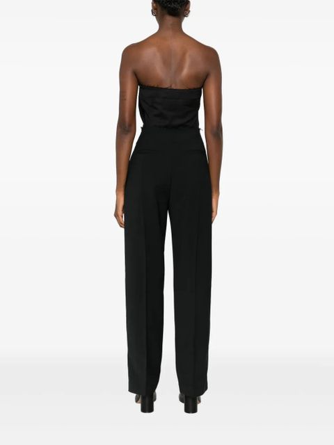 ENTIRE STUDIOS Zerobound raw-edge trousers - Black