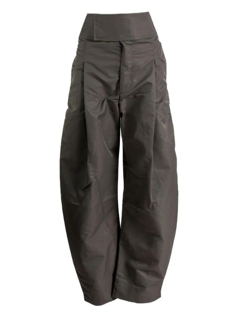 JW Anderson pleated high-waisted trousers - Grey - zdjęcie produktu nr 1