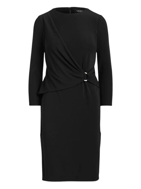 Lauren Ralph Lauren ring-detail mini dress - Black - zdjęcie produktu nr 1