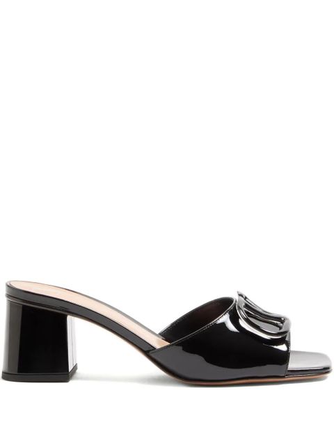 Valentino Garavani 60mm VLogo Signature sandals - Black - zdjęcie produktu nr 1