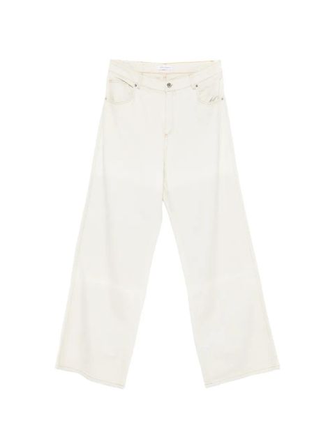 Blumarine wide-leg jeans - Neutrals - zdjęcie produktu nr 1