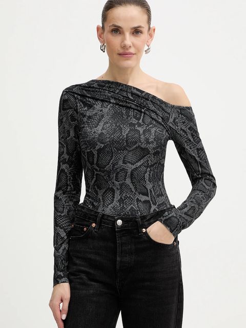 Guess longsleeve ANITA damski kolor szary W5BP08 K1492 - zdjęcie produktu nr 1