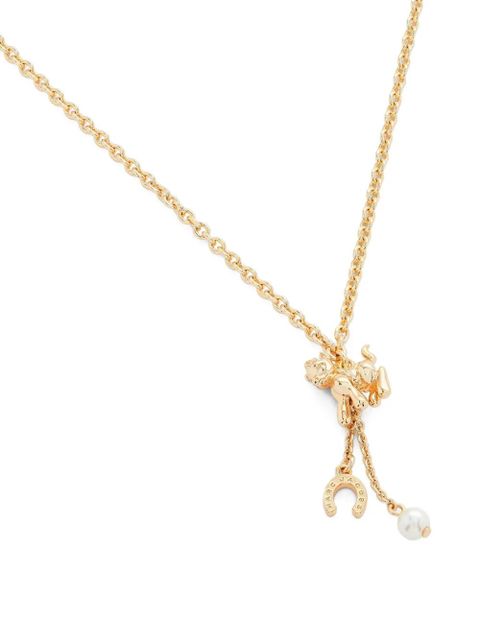 Marc Jacobs pony-charm necklace - Gold - zdjęcie produktu nr 2