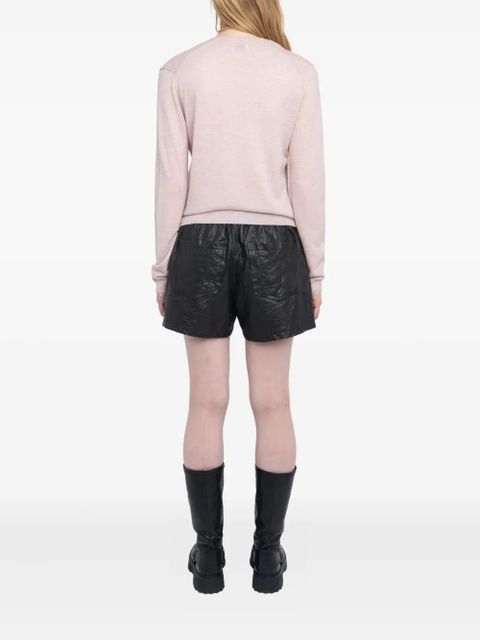 Zadig&Voltaire V-neck knitted jumper - Pink