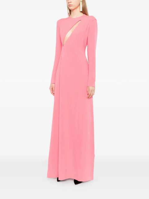 TOM FORD cutout long-sleeve dress - Pink