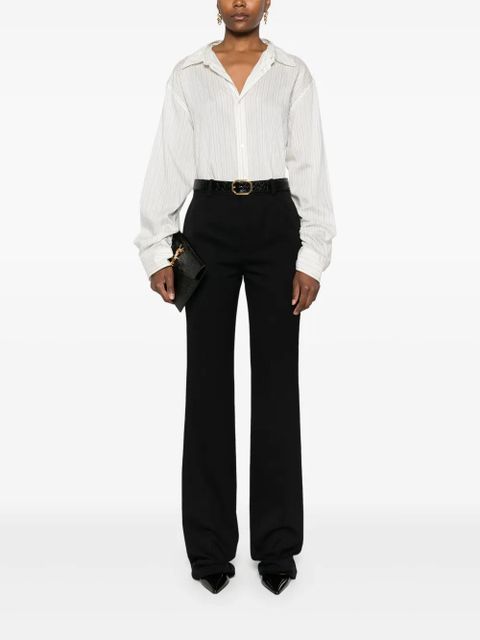 Saint Laurent flared trousers - Black - zdjęcie produktu nr 2