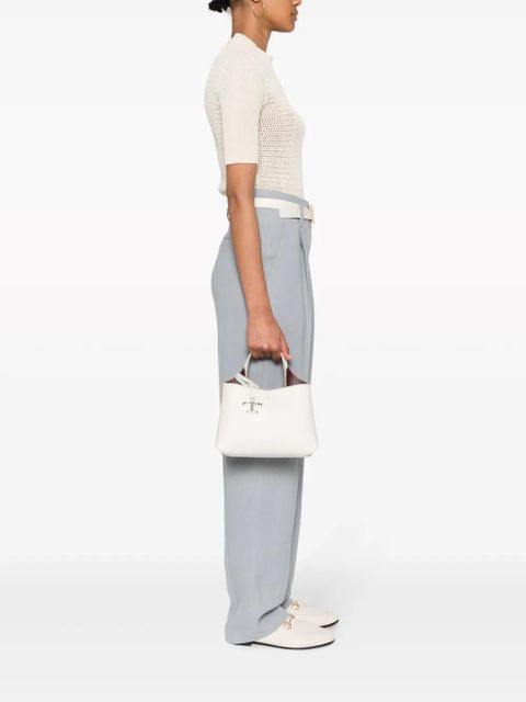 Tod's T Timeless leather mini bag - Neutrals - zdjęcie produktu nr 2