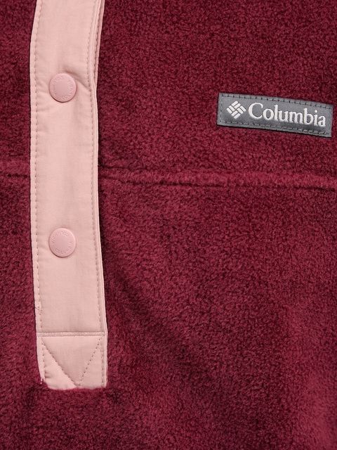 Columbia bluza sportowa Benton Springs kolor bordowy wzorzysta 2085651