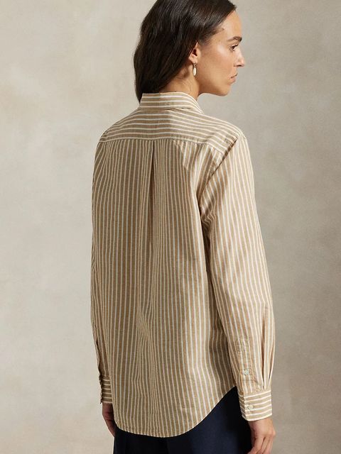 Polo Ralph Lauren koszula z dodatkiem lnu - zdjęcie produktu nr 1