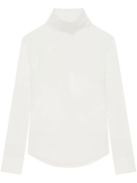 Courrèges scarf-detail blouse - White - zdjęcie produktu nr 1