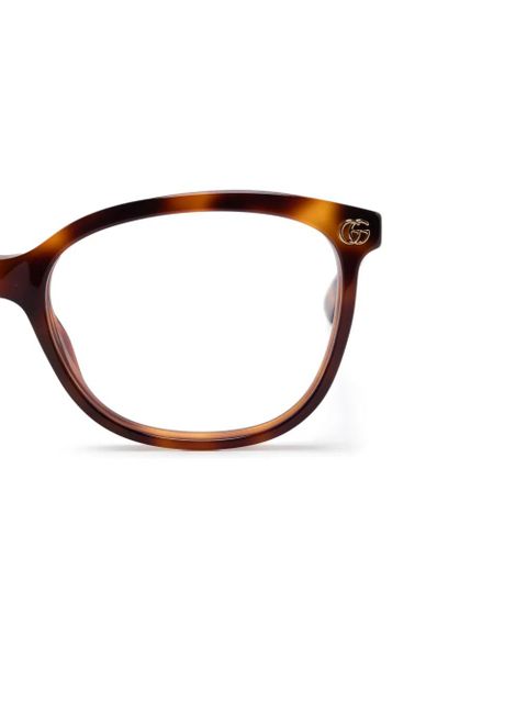 Gucci Eyewear square-frame glasses - Brown - zdjęcie produktu nr 2