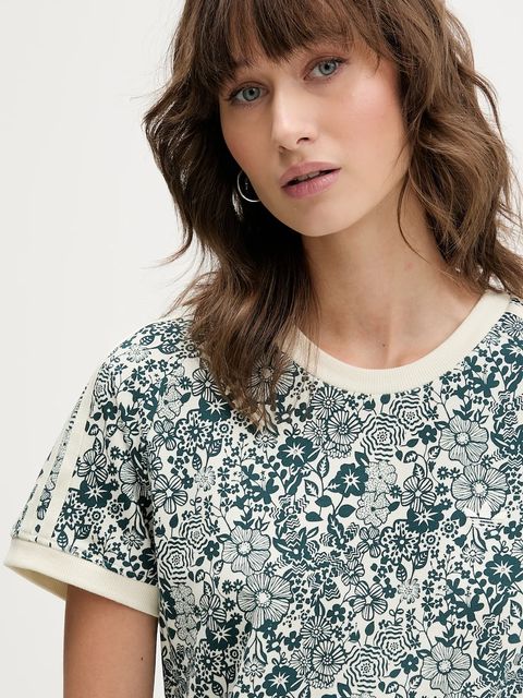 adidas Originals t-shirt Liberty damski kolor beżowy JX0462