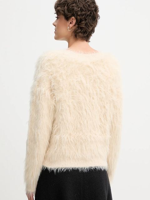 OUI sweter damski kolor beżowy 86064 - zdjęcie produktu nr 2