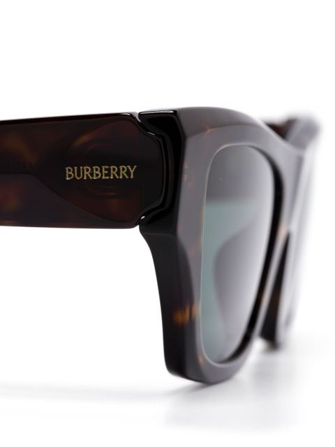 Burberry Eyewear tortoiseshell-effect sunglasses - Brown