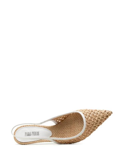 Paris Texas Lidia slingback pumps - Neutrals