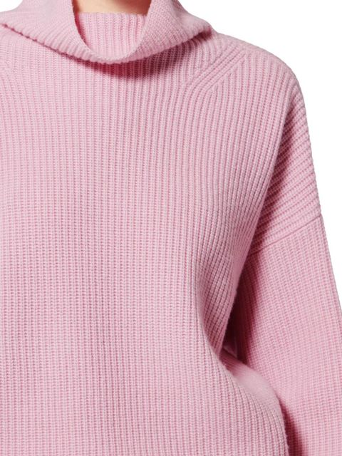ISABEL MARANT ribbed roll-neck brooke pullover - Pink