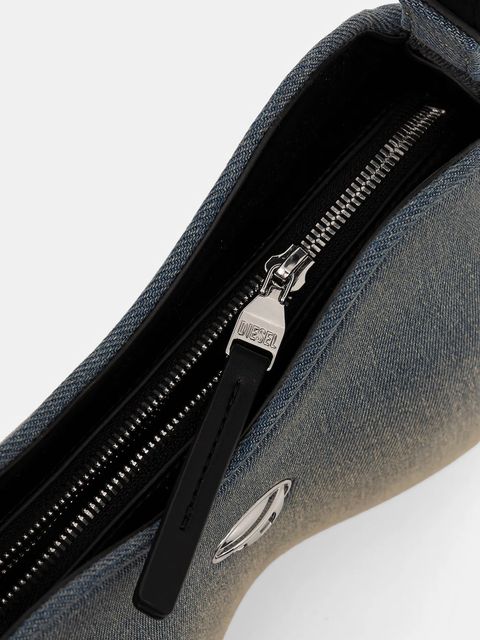 Diesel torebka PLAY DOUBLE-D kolor niebieski X10327.P5499