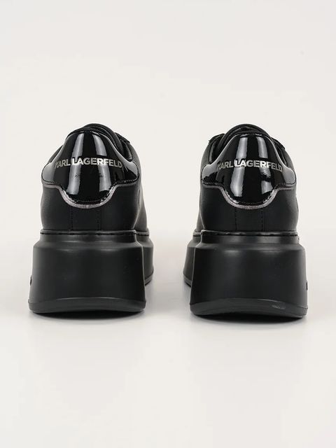 Karl Lagerfeld sneakersy skórzane ANAKAPRI damskie kolor czarny KL63513