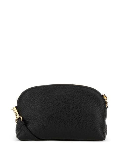 Prada logo plaque leather crossbody - Black - zdjęcie produktu nr 2