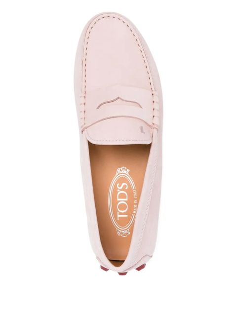 Tod's Gommino Bubble pebble-detail loafers - Pink