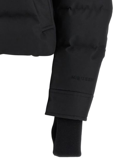 Alexander McQueen quilted puffer jacket - Black