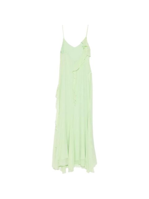 Blumarine ruffled dress - Green - zdjęcie produktu nr 2