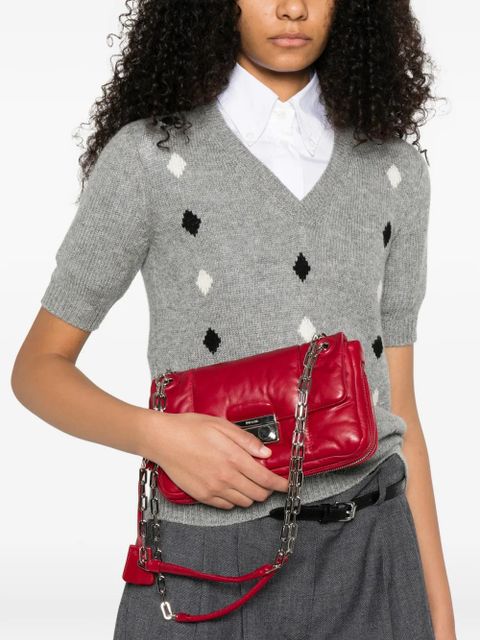 Prada quilted shoulder bag - Red - zdjęcie produktu nr 2