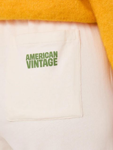 American Vintage drawstring sweat pants - Neutrals