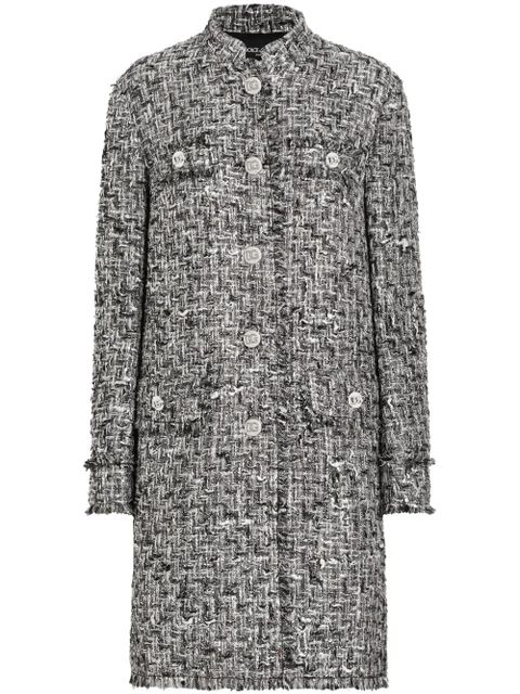 Dolce & Gabbana tweed coat - Grey - zdjęcie produktu nr 1