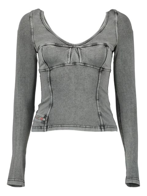 Diesel jersey T-shirt - Grey - zdjęcie produktu nr 1