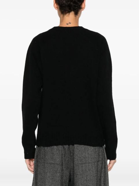 SOLOTRE round-neck sweater - Black
