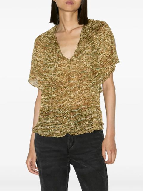 MARANT ÉTOILE Neslya blouse - Neutrals - zdjęcie produktu nr 2