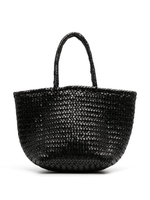 DRAGON DIFFUSION Grace Basket leather tote bag - Black - zdjęcie produktu nr 1