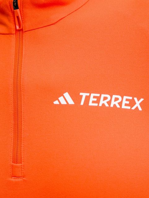 adidas TERREX longsleeve sportowy X-Country kolor pomarańczowy JD3943