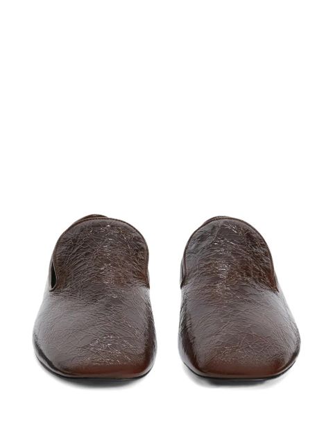 Jil Sander leather loafers - Brown - zdjęcie produktu nr 2
