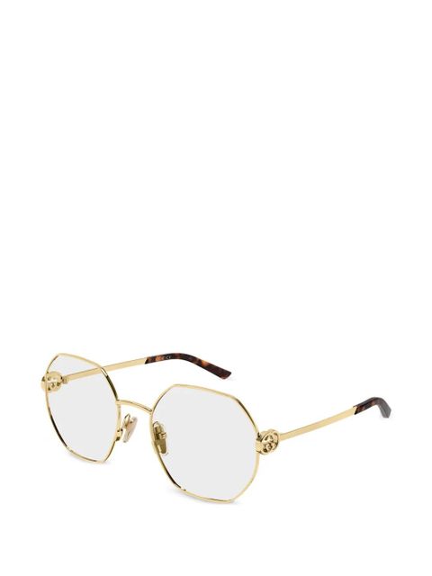 Gucci Eyewear gg2048o glasses - Gold - zdjęcie produktu nr 1