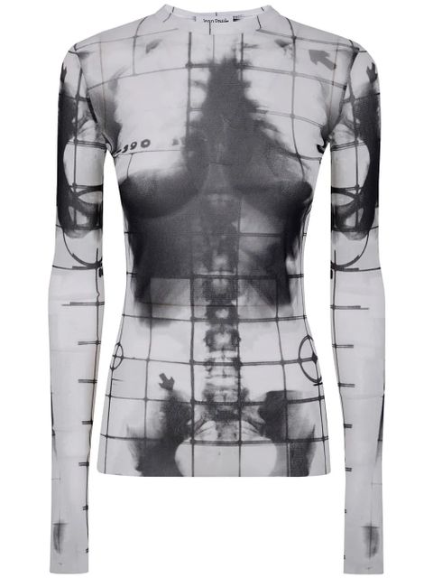 Jean Paul Gaultier trompe-l'oeil T-shirt - White - zdjęcie produktu nr 1