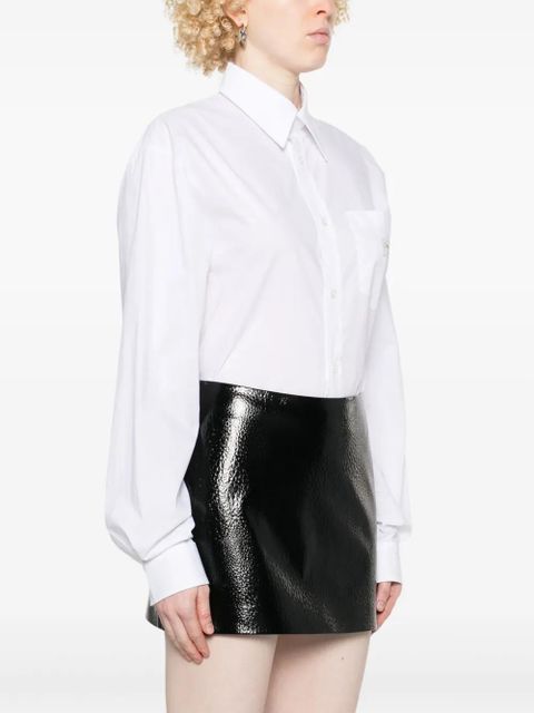 Coperni shirt-style bodysuit - White - zdjęcie produktu nr 2