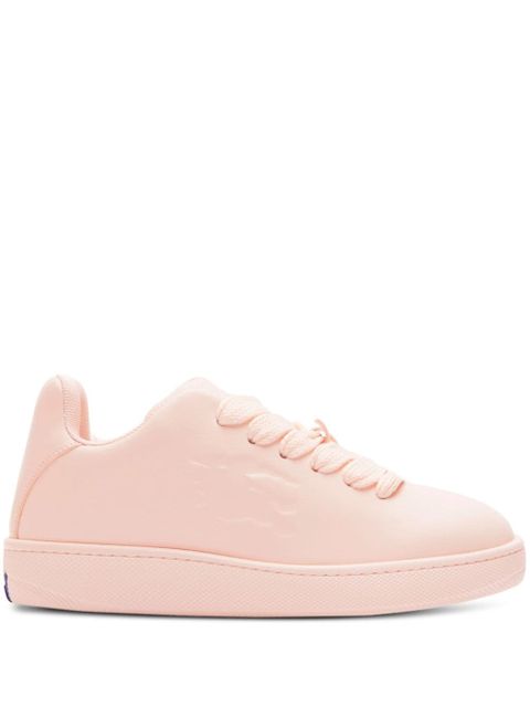 Burberry Box leather sneakers - Pink - zdjęcie produktu nr 1