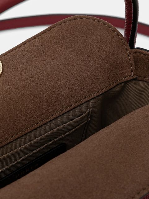 Furla torebka skórzana Nicole Mini Boston Bag