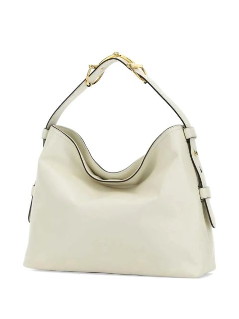 Gucci Horsebit leather tote bag - Neutrals
