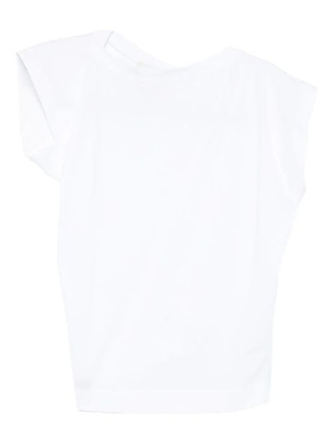 3.1 Phillip Lim draped T-shirt - White - zdjęcie produktu nr 1