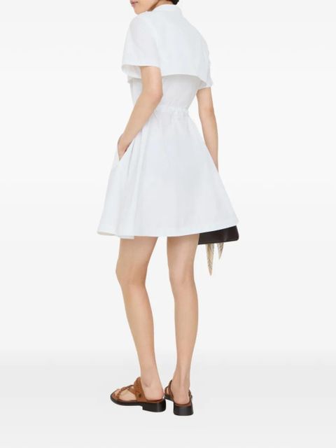 Burberry cotton poplin dress - White