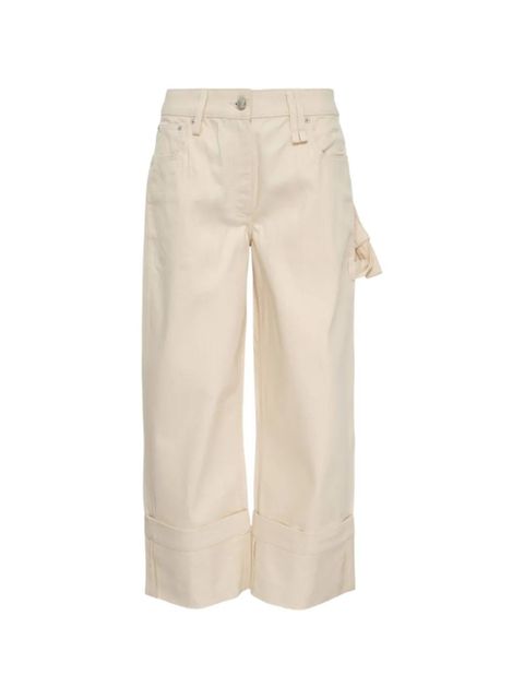 Simone Rocha bow straight jeans - Neutrals - zdjęcie produktu nr 1