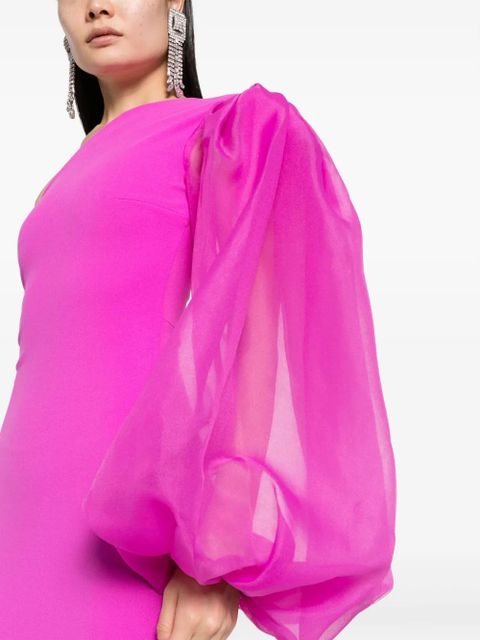 Solace London Hudson one-shoulder gown - Pink