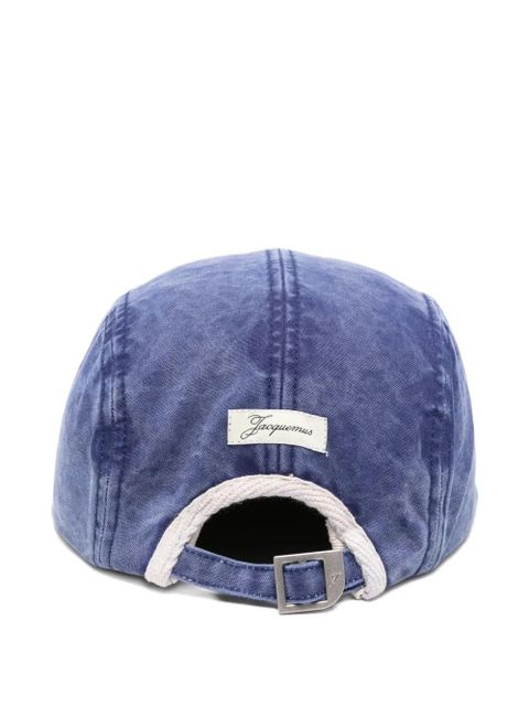 Jacquemus cursive-logo cap - Blue - zdjęcie produktu nr 2