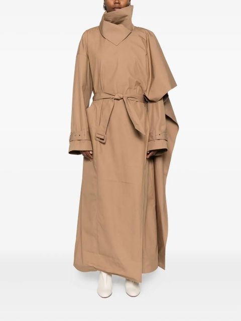 ENTIRE STUDIOS belted oversized coat - Neutrals