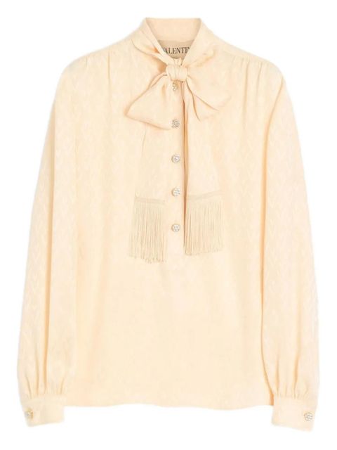 Valentino Garavani silk blouse - Neutrals - zdjęcie produktu nr 2