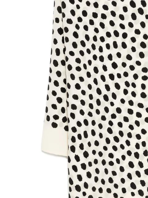 Chloé polka-dot scarf - Neutrals - zdjęcie produktu nr 2