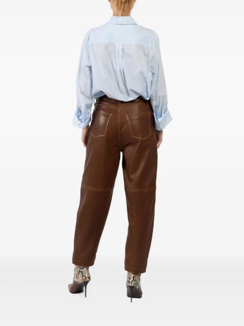 Simkhai Waldon leather panel trousers - Brown